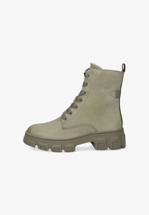 Tamaris Schnürstiefelette - khaki