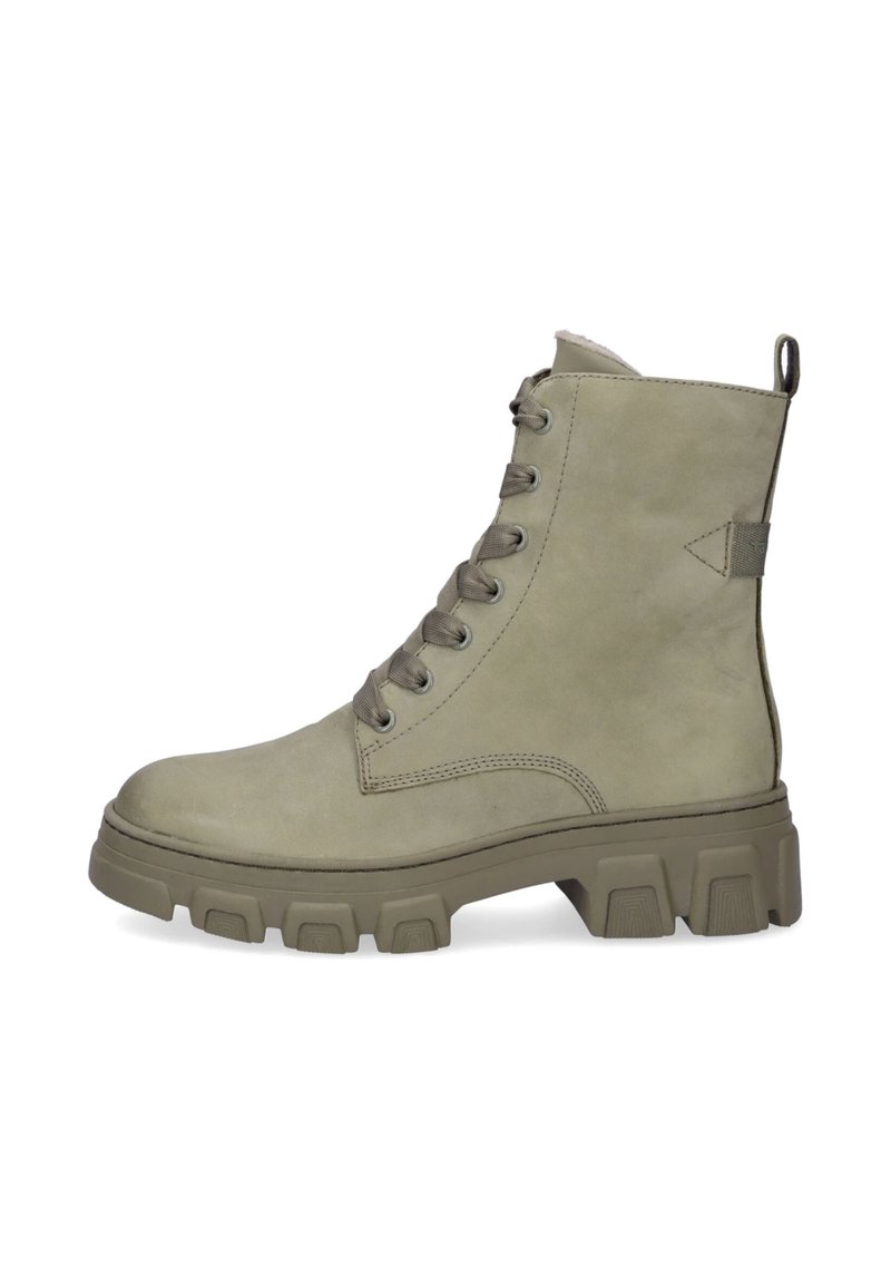 Tamaris Lace-up ankle boots - khaki