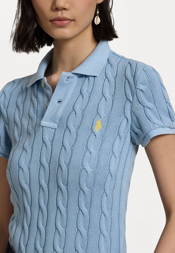 CABLE KNIT POLO SHIRT - Polo shirt3
