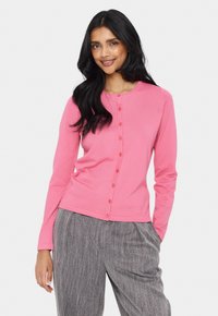 Saint Tropez MILASZ R-NECK - Vesta na kopčanje - chateau rose
