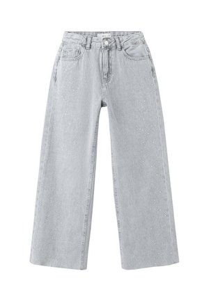 Wide Leg - grey denim