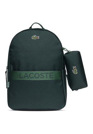 Lacoste PENCIL CASE UNISEX - Cartable d'école - sinople
