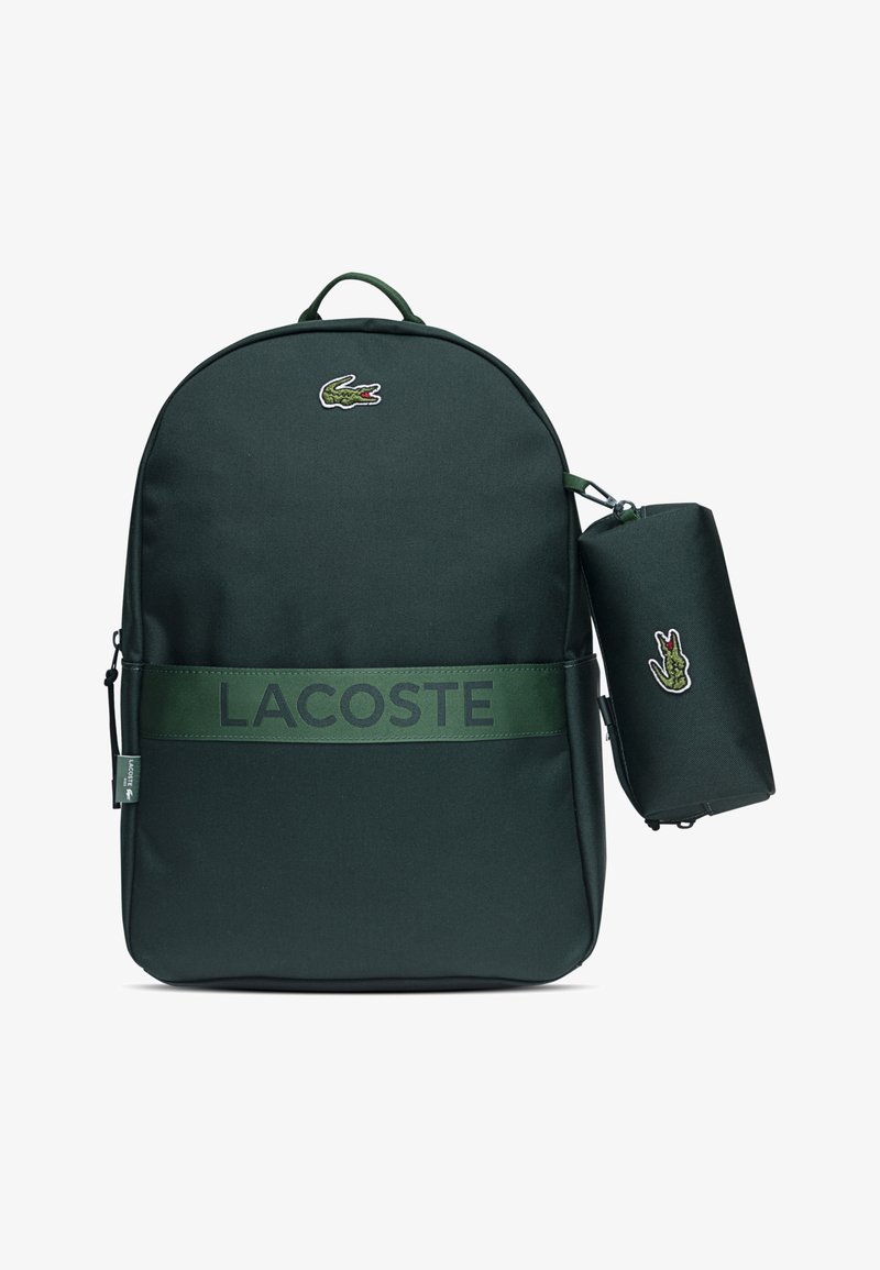 Lacoste PENCIL CASE UNISEX - Mochila escolar - sinople