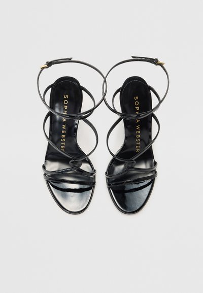 Sophia Webster ENCHANTRESS STRAPPY SANDAL - Magas sarkú szandálok - black