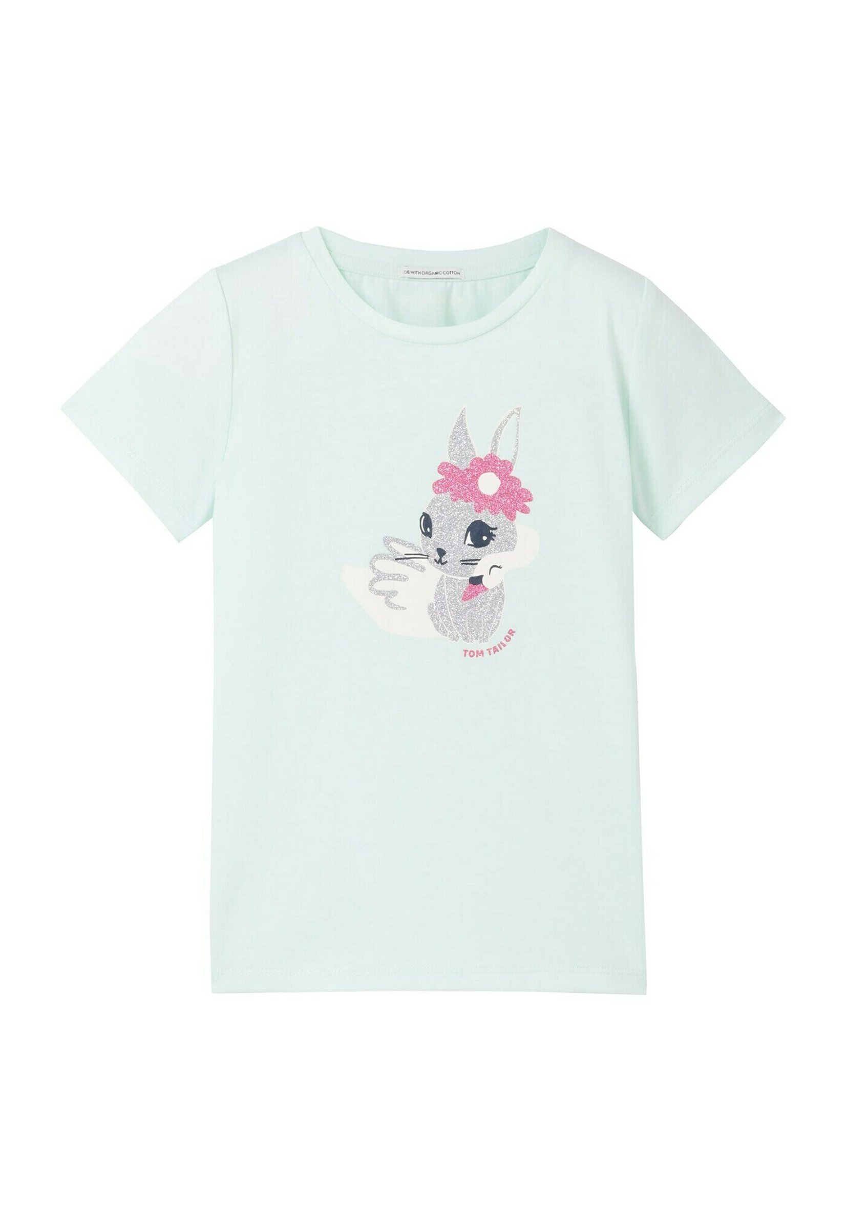 TOM TAILOR Mädchen T-Shirt Mit Süßem Print – Lässiges Kinder-Shirt Aus Baumwolle