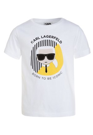 T-shirt imprimé - weiß