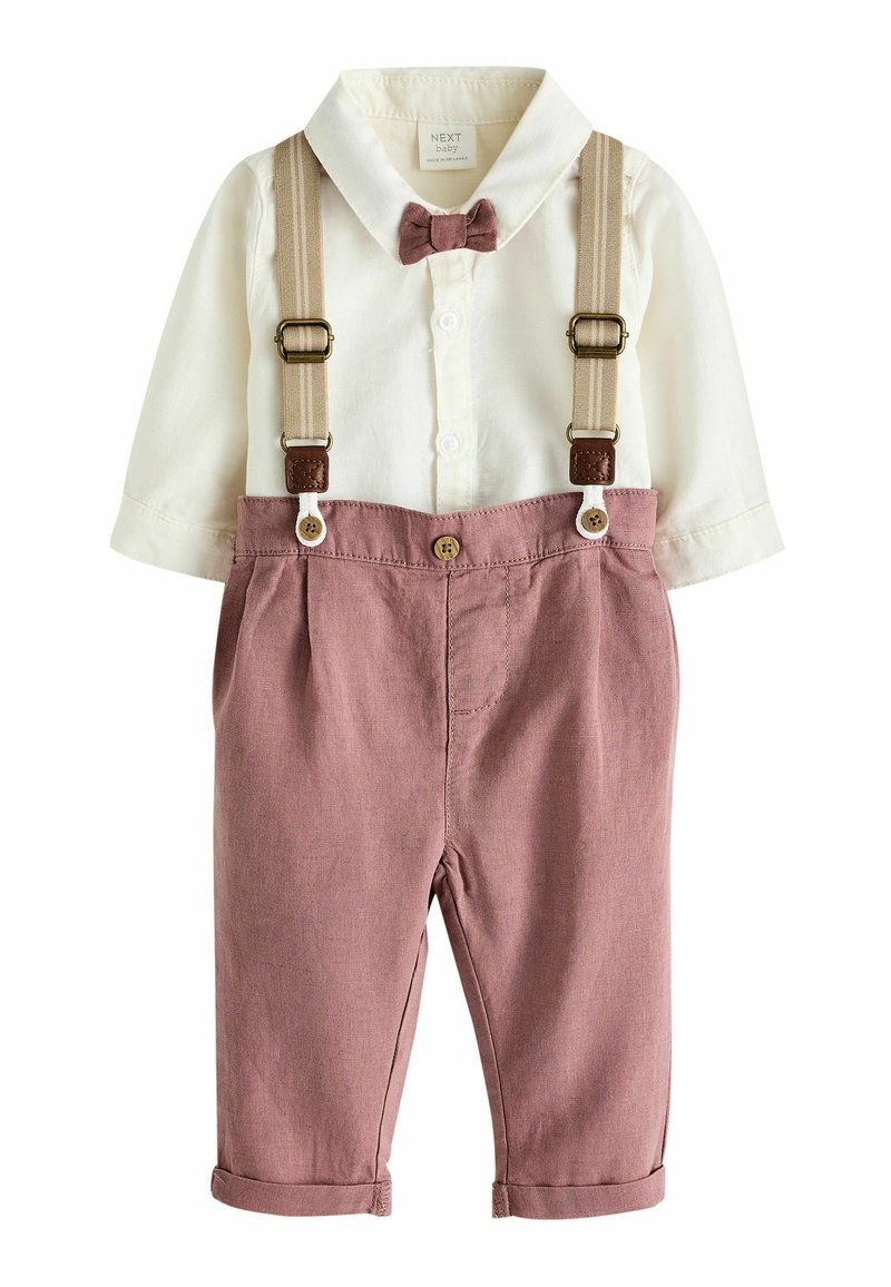 Next 3 PIECE SET - REGULAR FIT - Nadrágok - purple