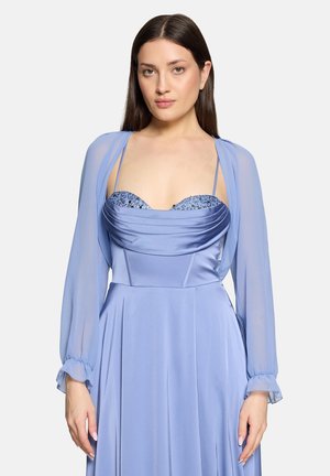 MIT GEKRÄUSELTEM AUSSCHNITT BOLERO - Blazer - smoky lavender