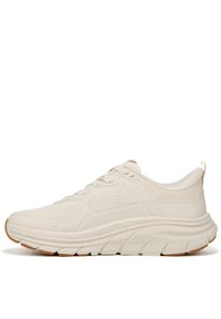 Unselected, cream white fabric
