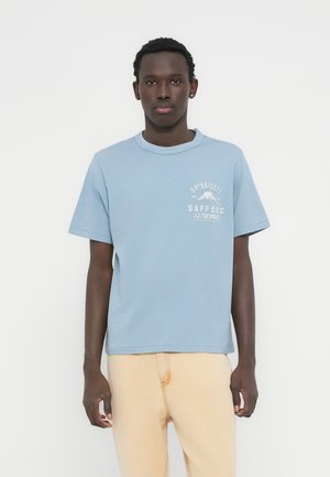 JPRBLUDAVID TEE - T-Shirt print - ashley blue