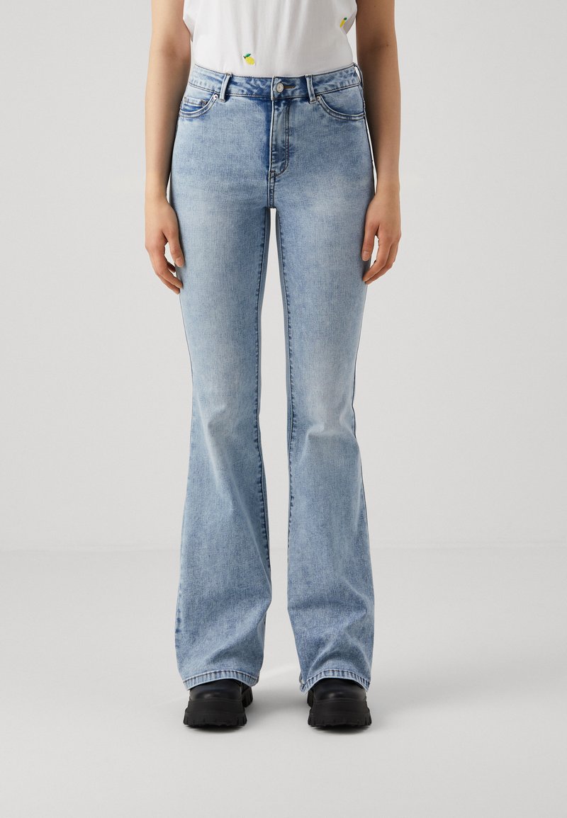 ONLY Tall ONLROSE RETRO Flared Jeans light blue bleached denim