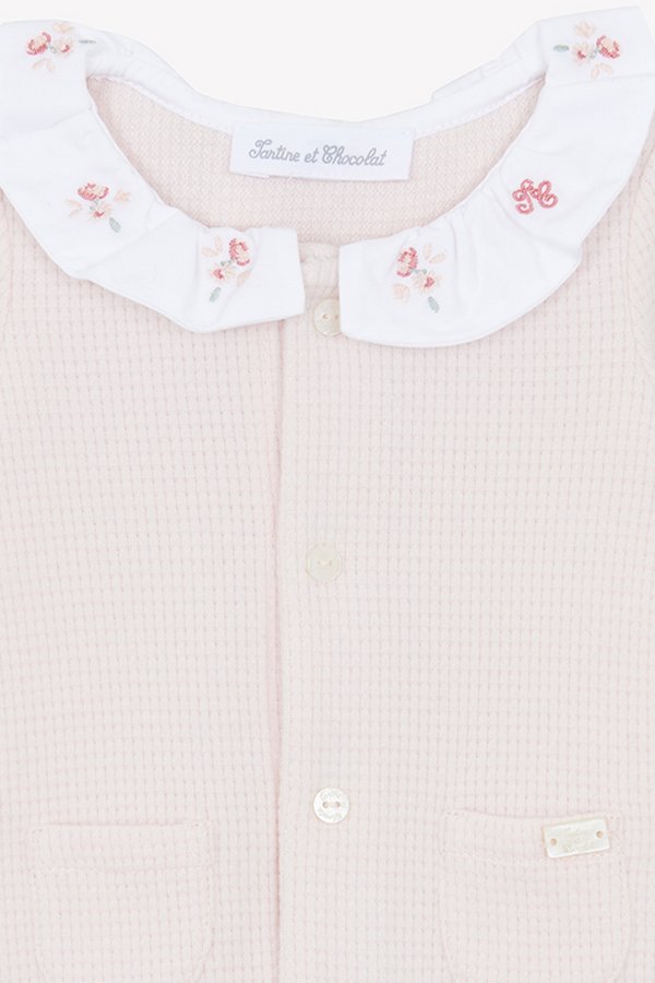 COMBILONGUE - Jumpsuit - rose pâle2