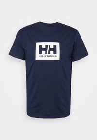 Helly Hansen HH BOX - Triko s potiskem - dark blue