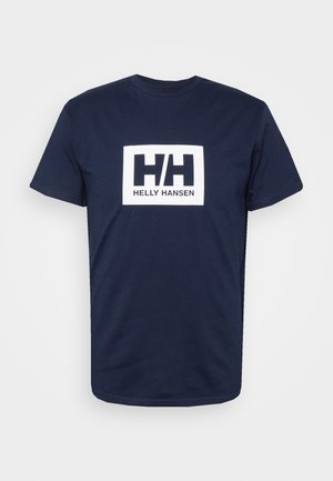 Helly Hansen HH BOX - Print T-shirt - dark blue