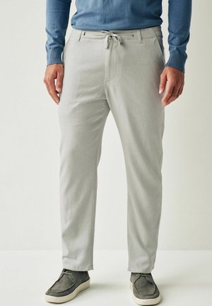 DRAWSTRING REGULAR FIT - Chino kalhoty - light grey