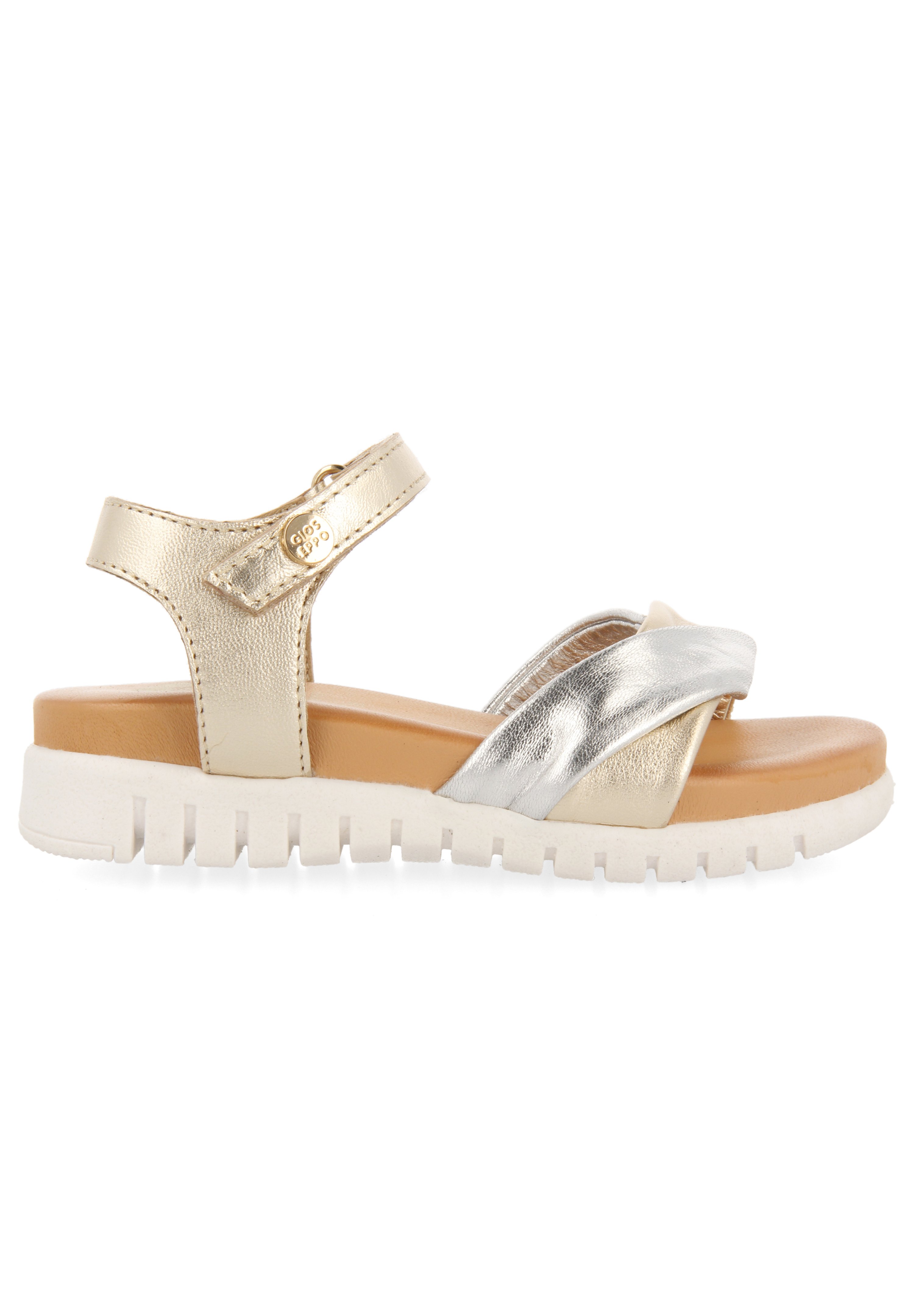 Gioseppo CON METALIZADOS Y PALA ENTREL - Sandali - oro/dorato - Zalando.it