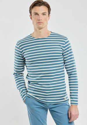MARINIÈRE BIO - T-shirt à manches longues - winterblue nature