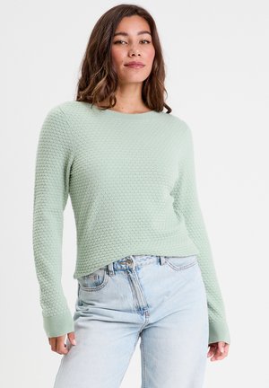 BATEAU-AUSSCHNITT - Trui - vert pastel
