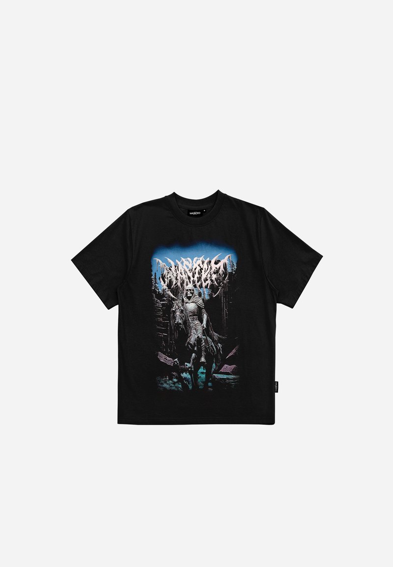 Wasted Paris T-shirt print zwart Wasted Paris T-shirt print zwart