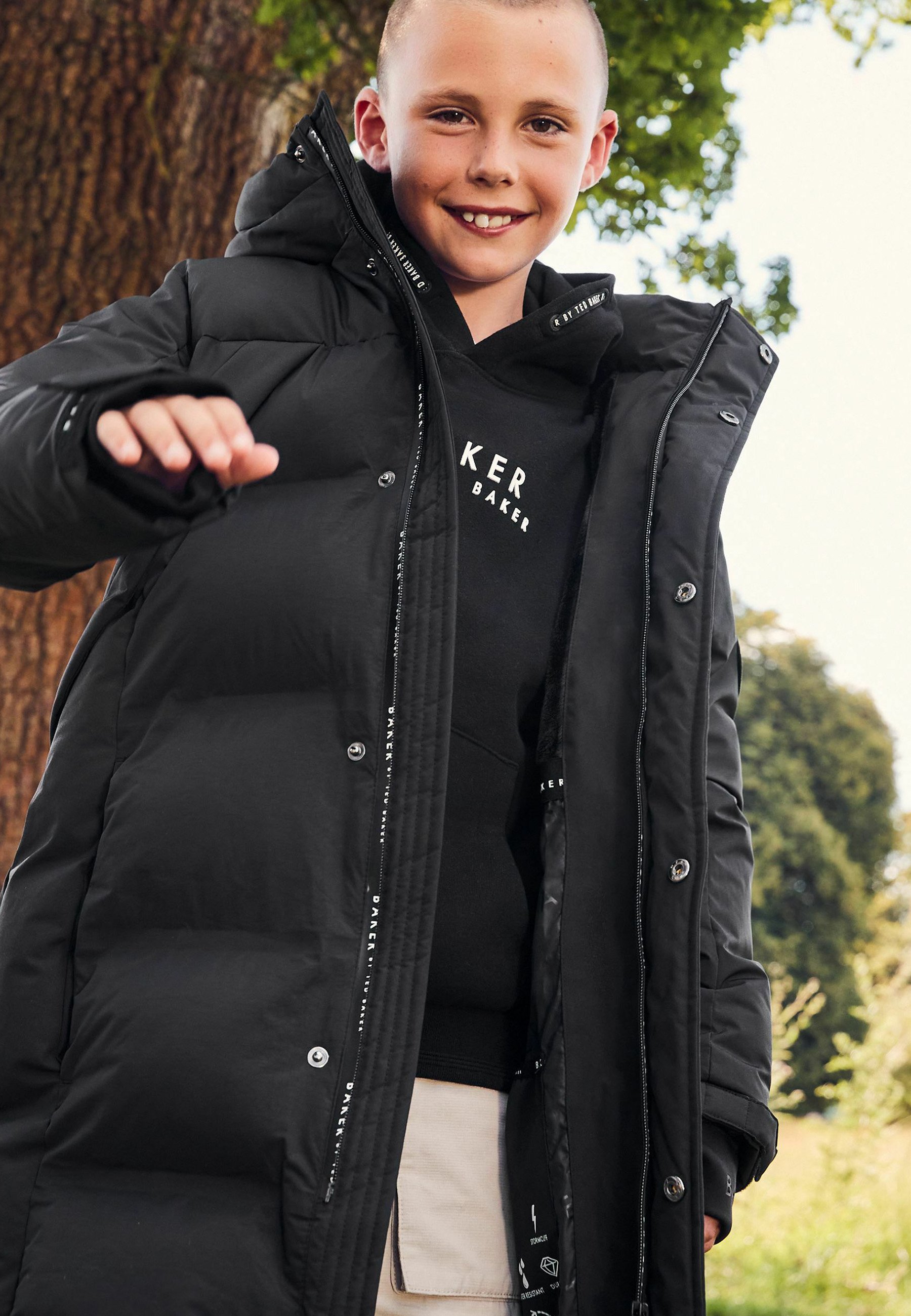Baker by Ted Baker REGULAR FIT - Winter coat - black - Zalando