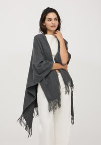 Terranova MANTELLA TINTA UNITA - Giacca da mezza stagione - grigio scuro melange