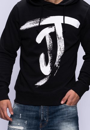 Jersey con capucha - black