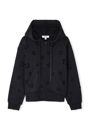 Ipekyol CUTOUT - Sweater met rits - black