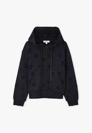Ipekyol CUTOUT - Sweater met rits - black