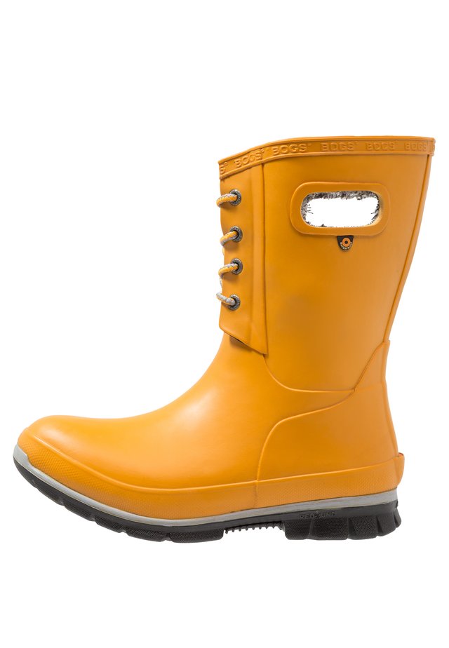 Gelbe Gummistiefel Fur Damen Kaufen Sag Ade Zu Schlechtem Wetter Zalando