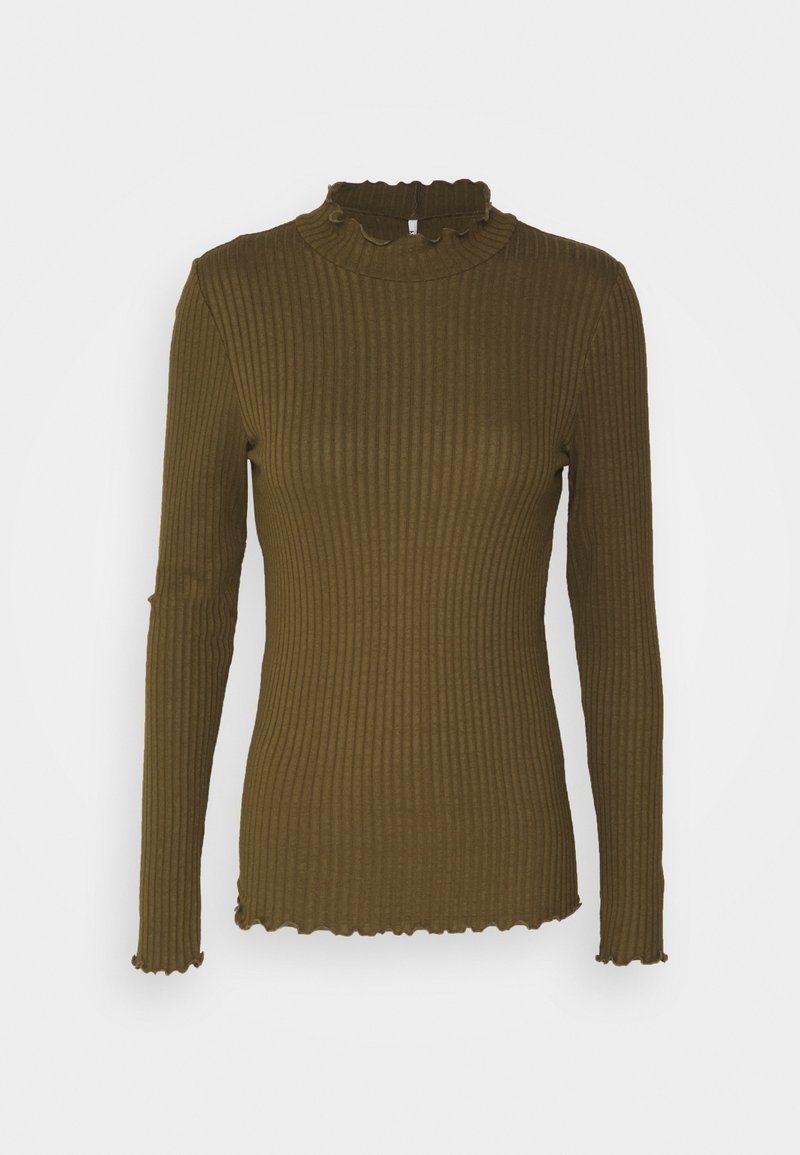 Damen T-Shirts | JDY Tall JDYFRANSISKA HIGHNECK Langarmshirt dark olive/khaki - LD05993 Damen T-Shirts | JDY Tall JDYFRANSISKA HIGHNECK Langarmshirt dark olive/khaki - LD05993