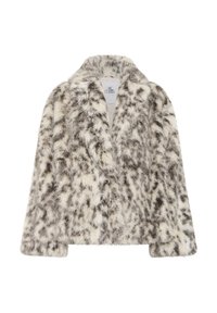 Winter jacket - white and black fur