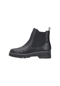 Rieker Bottines à plateau - schwarz