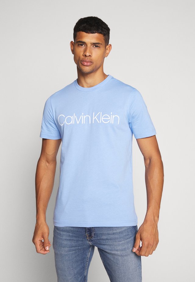 FRONT LOGO - T-shirt print - blue