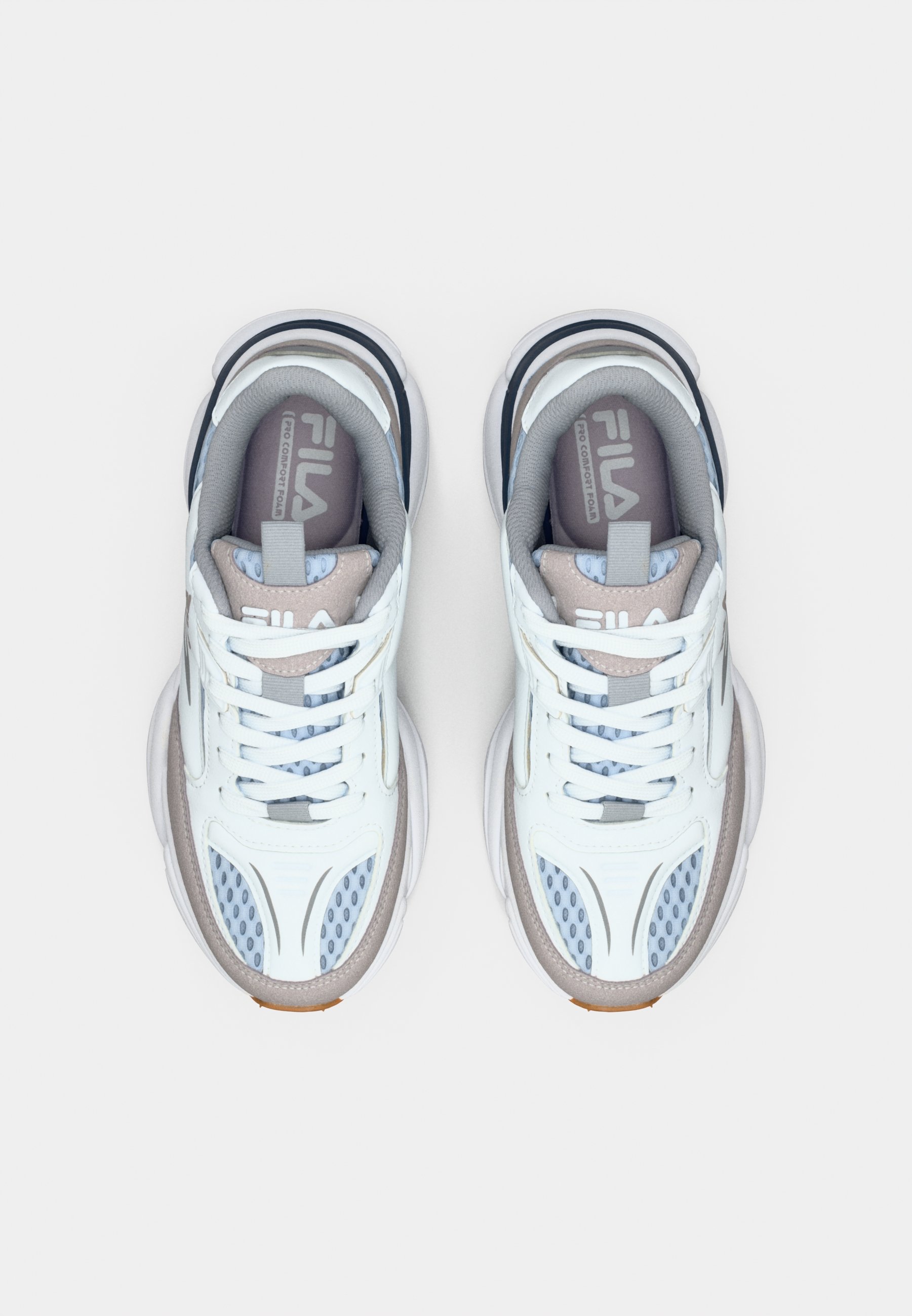 Fila RECADE - Sneakers laag - lilac marble/xenon blue/lila