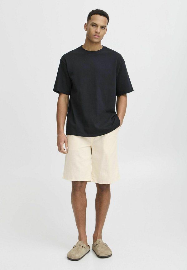 BHMADDOX  LINEN MIX RELAXED FIT - Shorts - bleached sand4