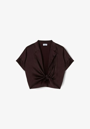 Motivi, COPRISPALLE CON NODO - Blouse - marrone