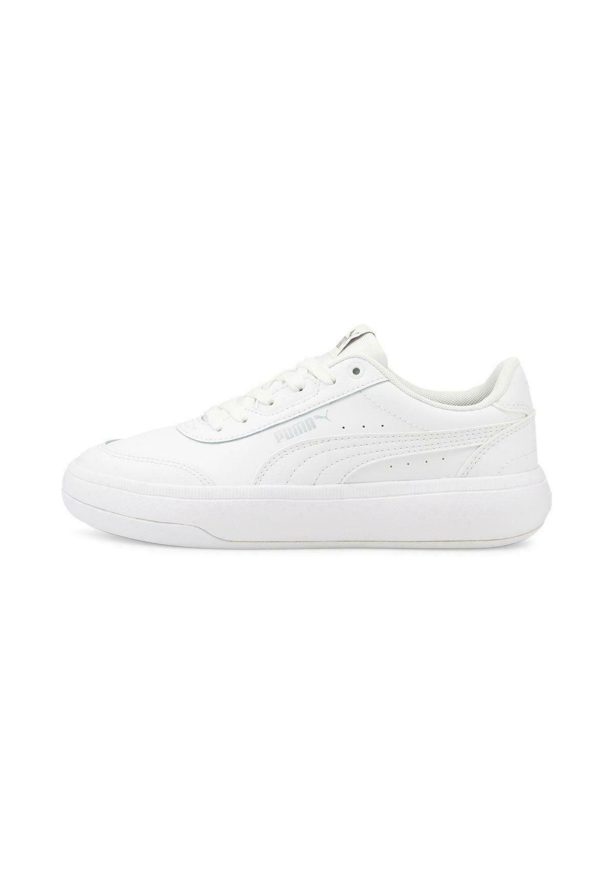 puma white bow trainers