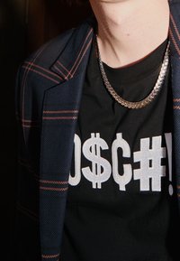 MOSCHINO T-shirt med print - black