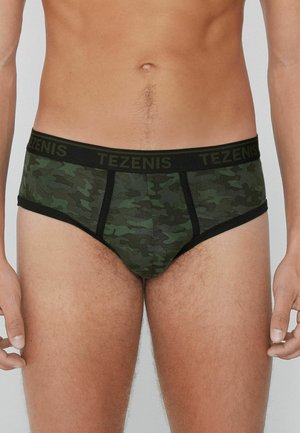 STAMPATO CON LOGO - Slip - black