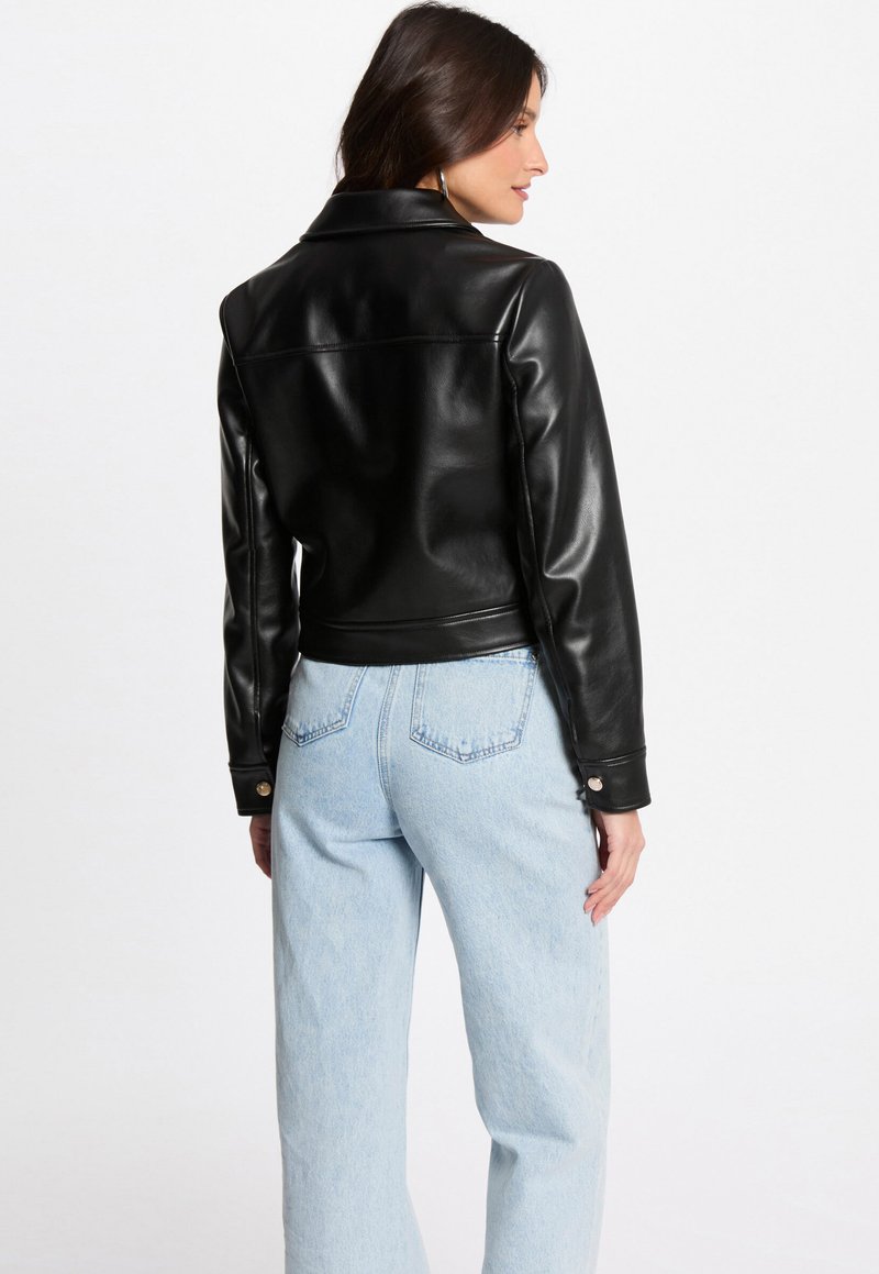 Veste Trench Femme Dorée Morgan - Taille S/M - Satin Occasion Très Bon État