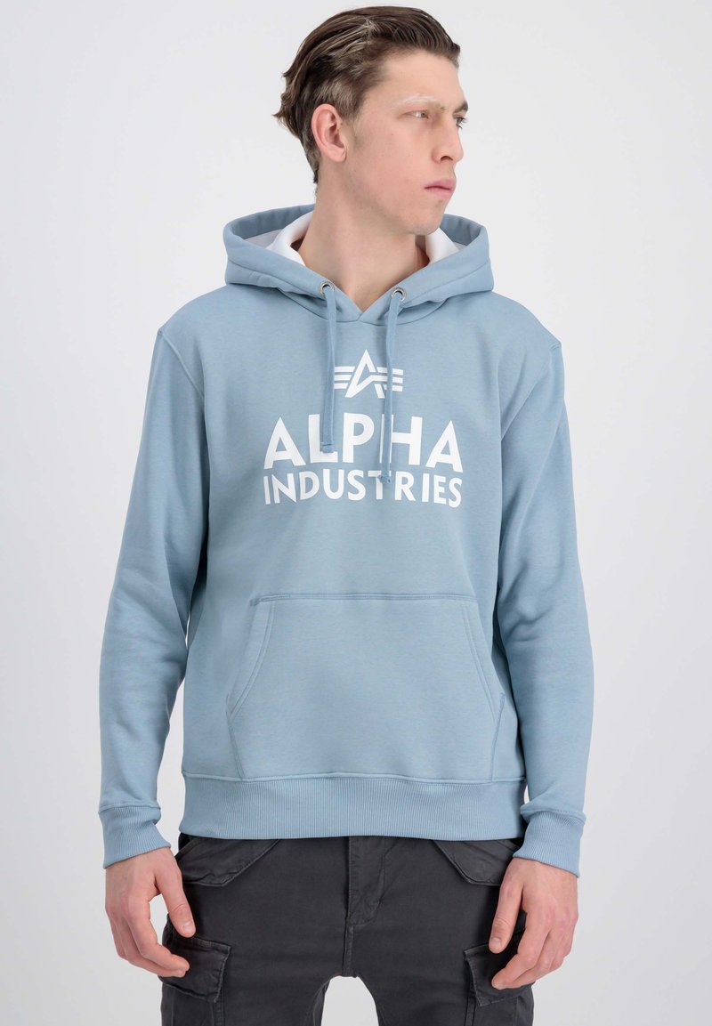 Alpha Industries Jersey con capucha - greyblue