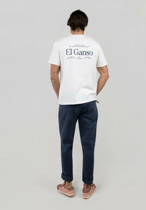 El Ganso, CAMISETA PECES - Camiseta estampada - blanco