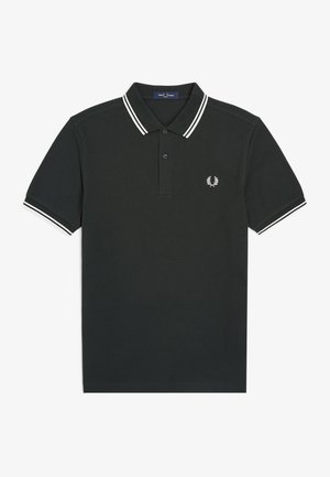 Fred Perry TWIN TIPPED - Poloshirt - nightgreen
