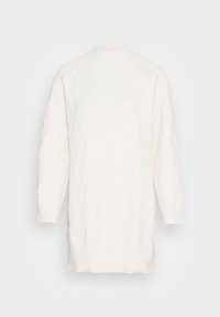 Fashion Union Petite Pletené šaty - off-white