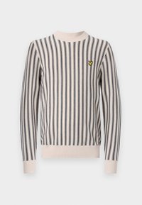 VERTICAL STRIPE CREW NECK  - Strickpullover - cove