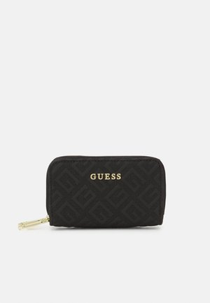 LOREY DOUBLE ZIP MINI WALLET - Portefeuille - black