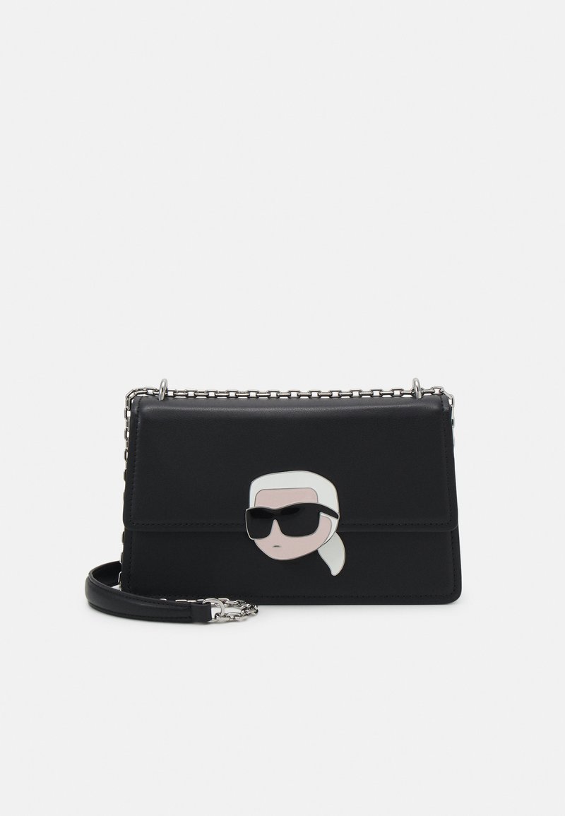 KARL LAGERFELD IKON LOCK - Rankinė per petį - black