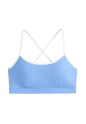 OYSHO, LIGHT-SUPPORT COMFORTLUX SPORTS BRA WITH PIPING - Brassières de sport à maintien léger - blue