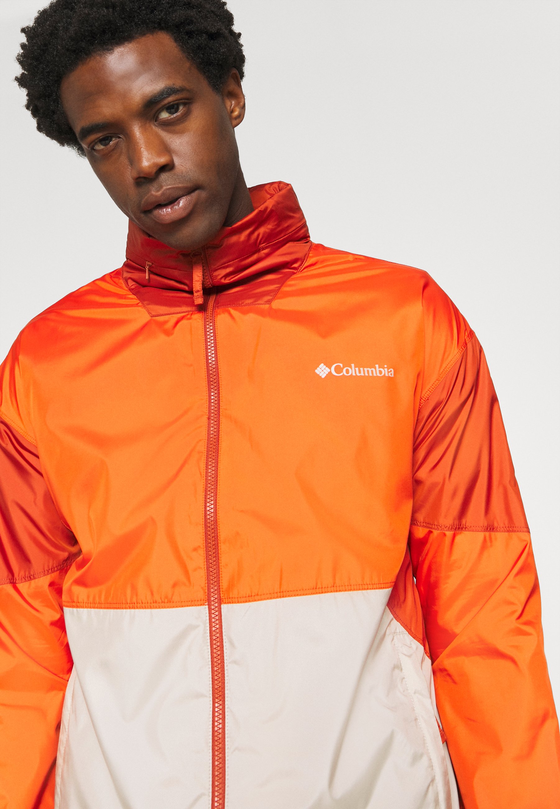lined windbreaker
