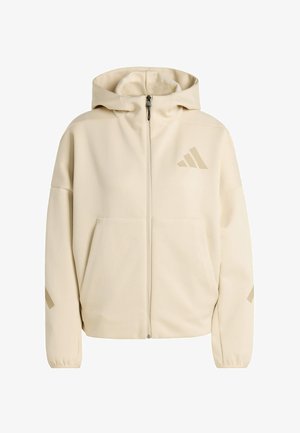 adidas Originals, ADIDAS Z.N.E. FULL ZIP HOODIE - Felpa con cappuccio - crystal linen